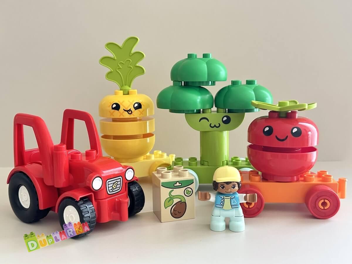 Lego Duplo 10982 - Traktor se zeleninou a ovocem