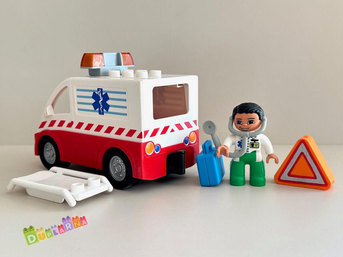 Lego Duplo - Sanitka / Ambulance s doktorem