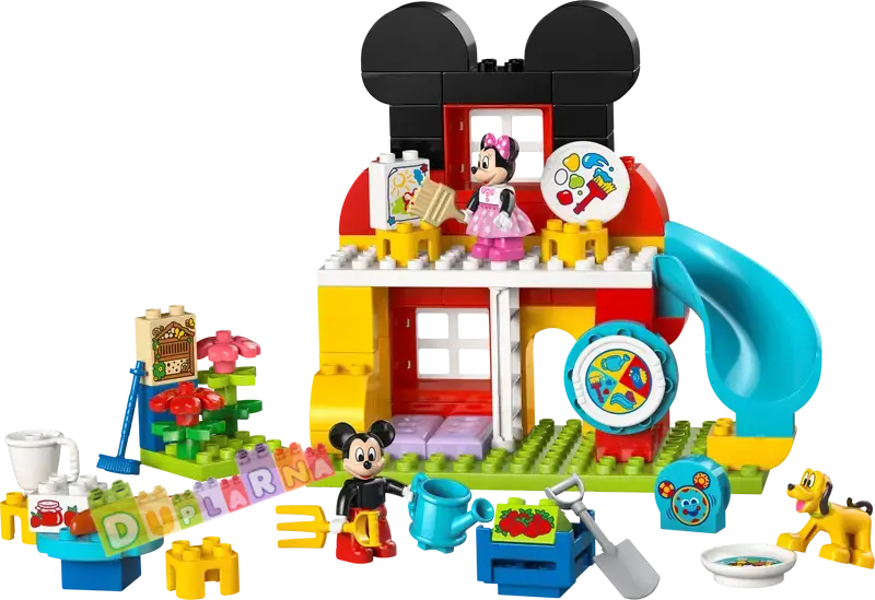 Lego Duplo 10465 - Mickeyho klubík, Minnie a Pluto