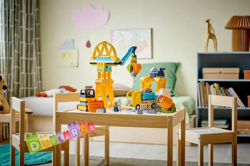 Lego Duplo 10476 - Staveniště a vozidla 3 v 1 / Stavba