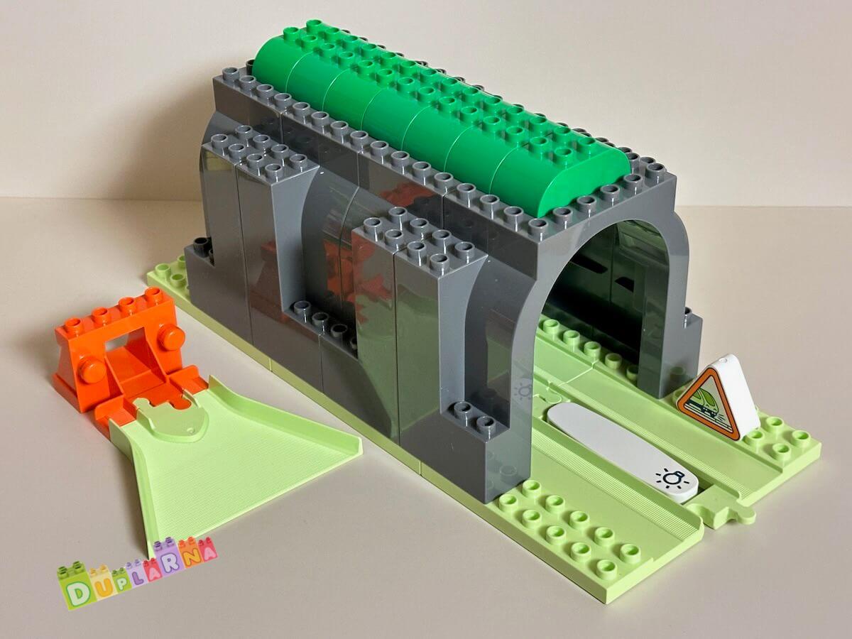 Lego Duplo Tunel dlouhý + nájezd + koncovka