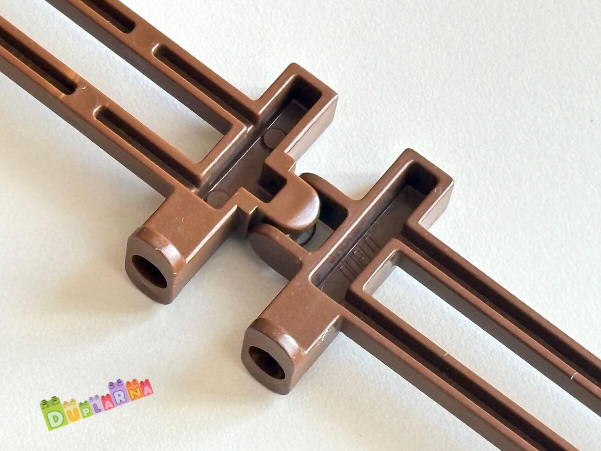 Lego Duplo Ohrádka / Plot / Ohrada hnědá