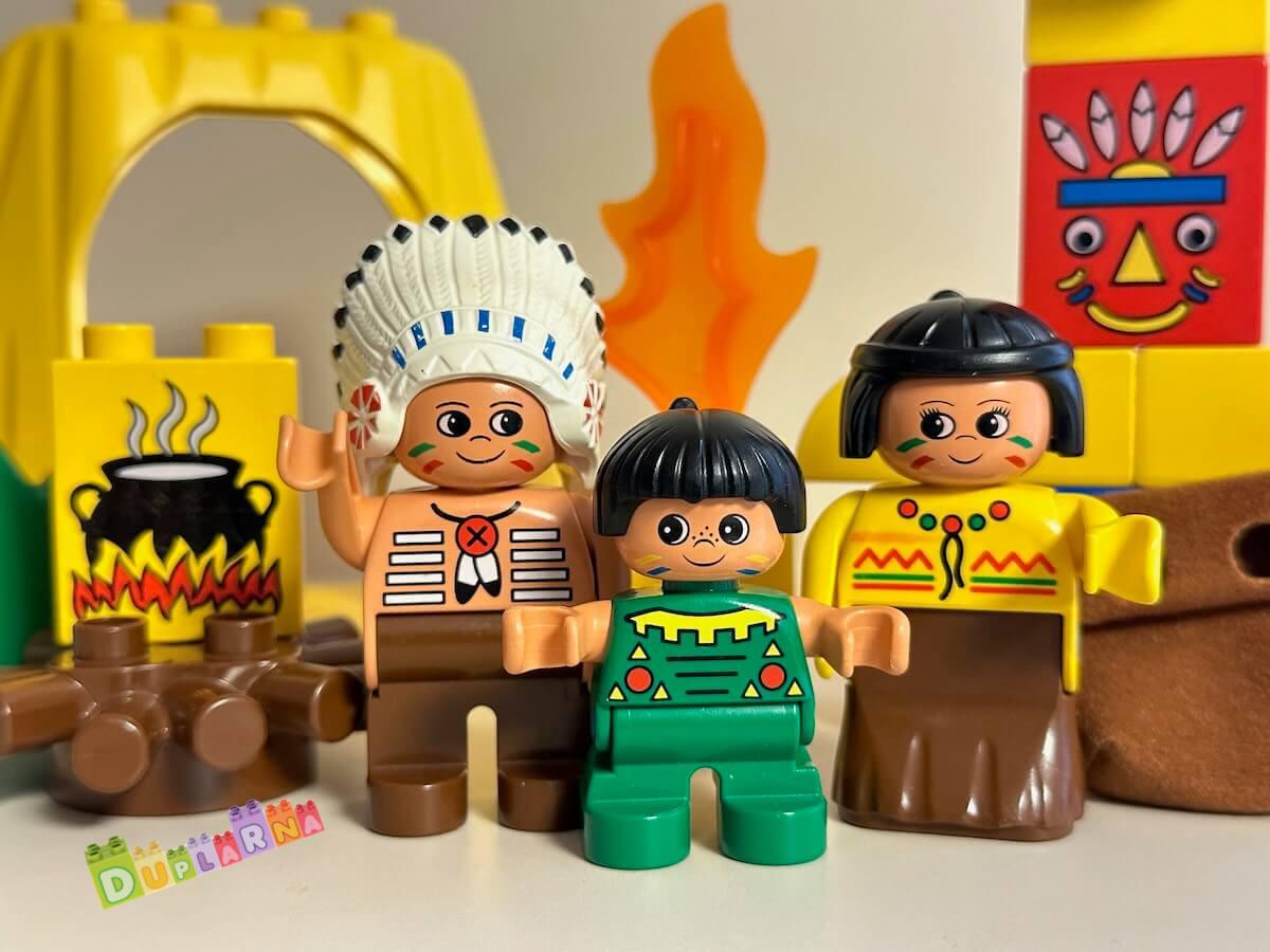 Lego Duplo 2432 - Indiánský tábor / Indiáni 