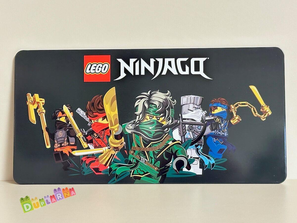 Lego VIP 5007155 - Plechová cedule / NINJAGO + samolepky a nášivky