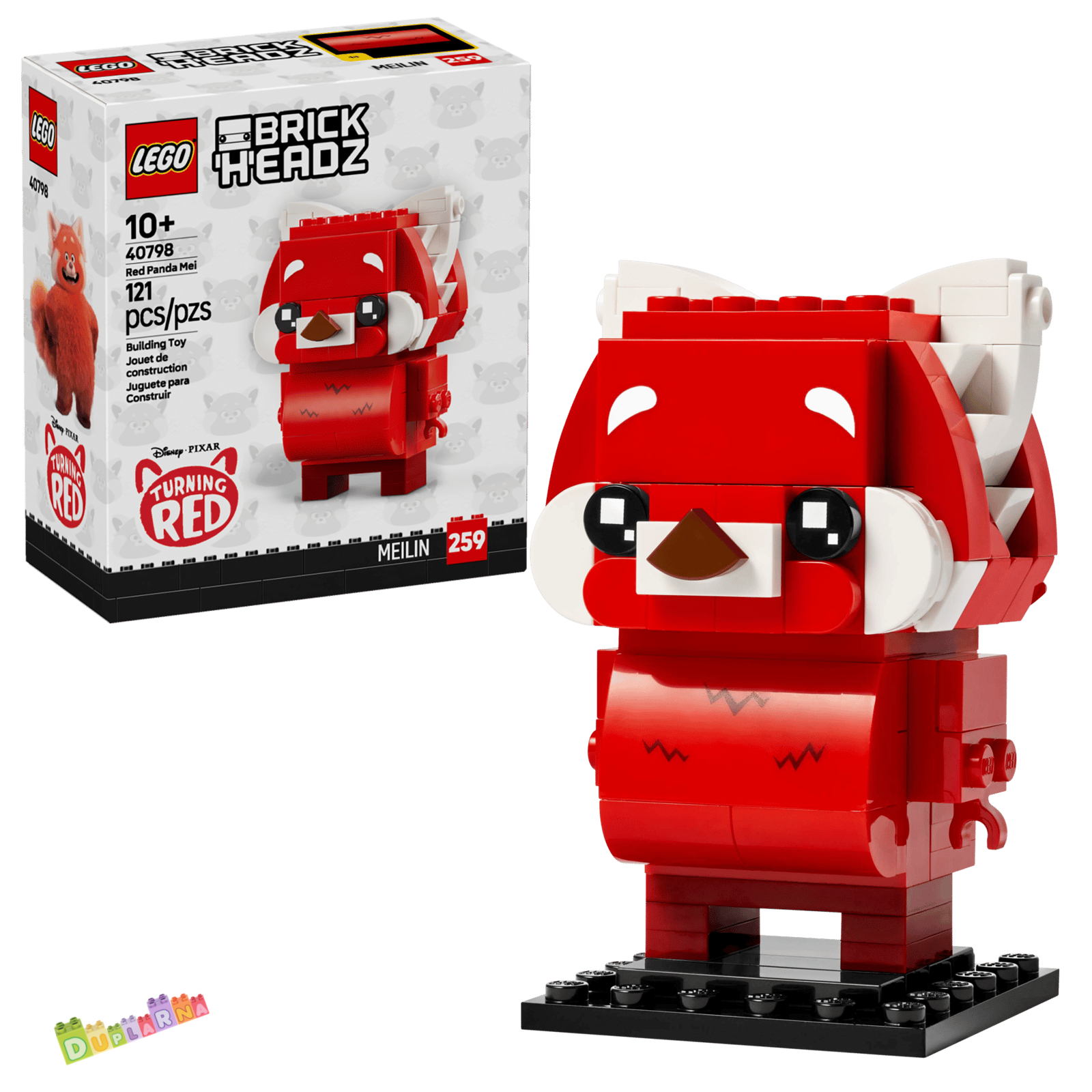 Lego BrickHeadz 40798 - Panda červená Mei