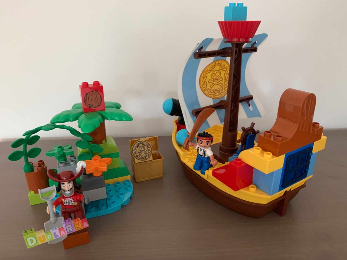Lego Duplo 10514 - Pirát Jake - Jakeova Pirátská Loď Bucky