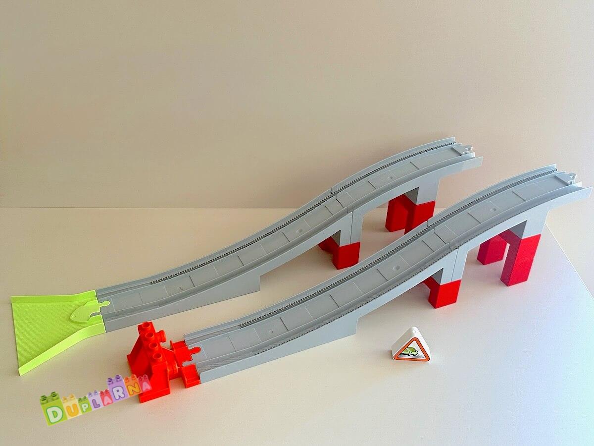 Lego Duplo Most světle šedý