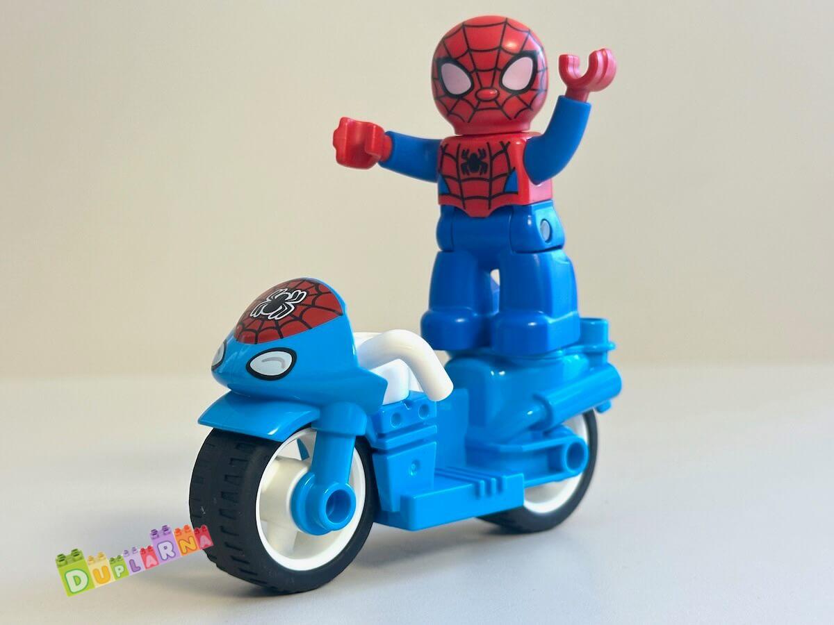 Lego Duplo - Spiderman + Spidermanova motorka