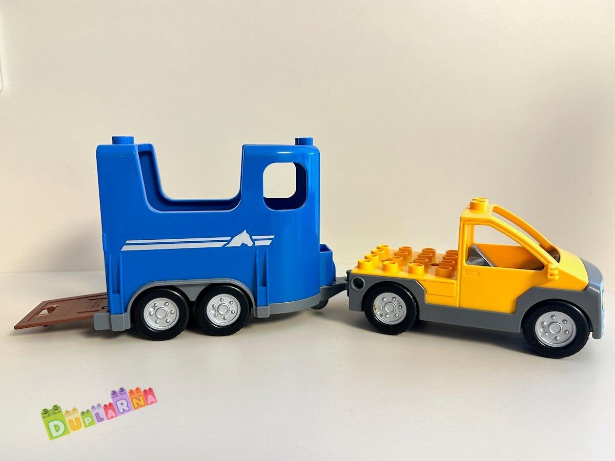 Lego Duplo - Přívěs pro koně / Převoz koní