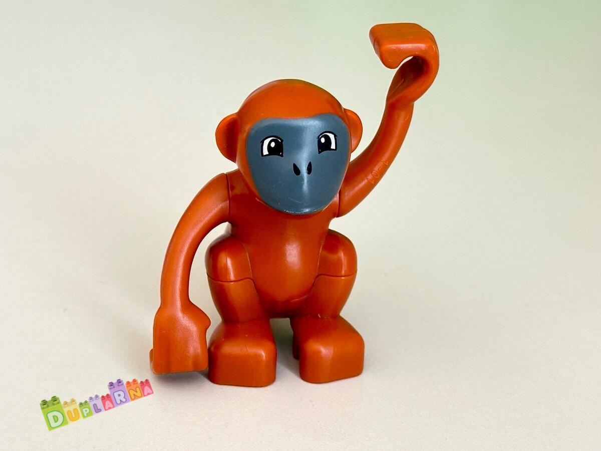 Lego Duplo Opice/orangutan hnědý