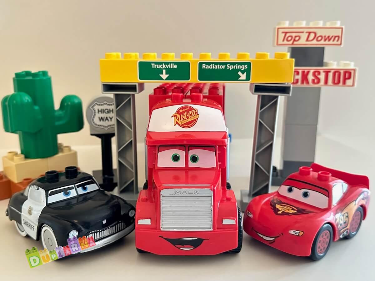 Lego Duplo 5816 - Cars - Mack na cestě / McQueen