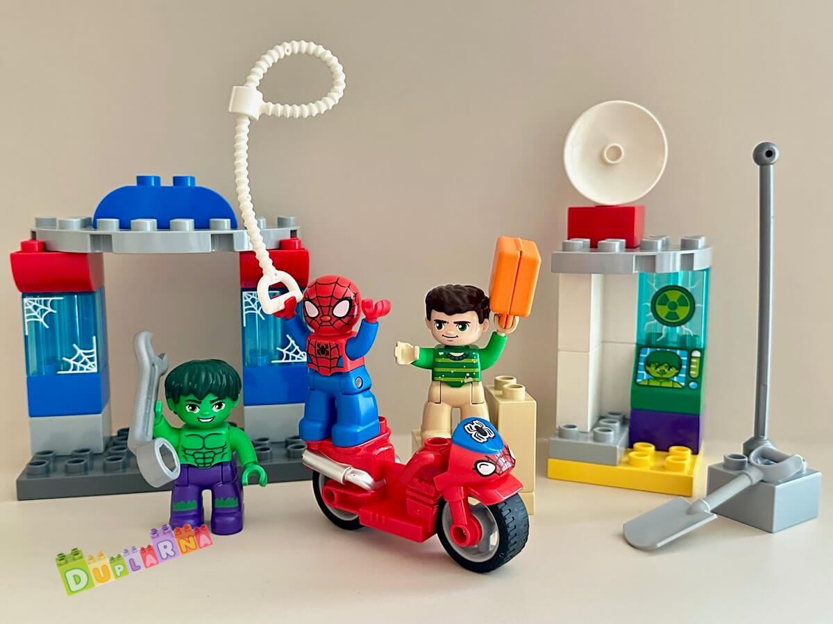 Lego Duplo 10876 - Dobrodružství Spidermana a Hulka