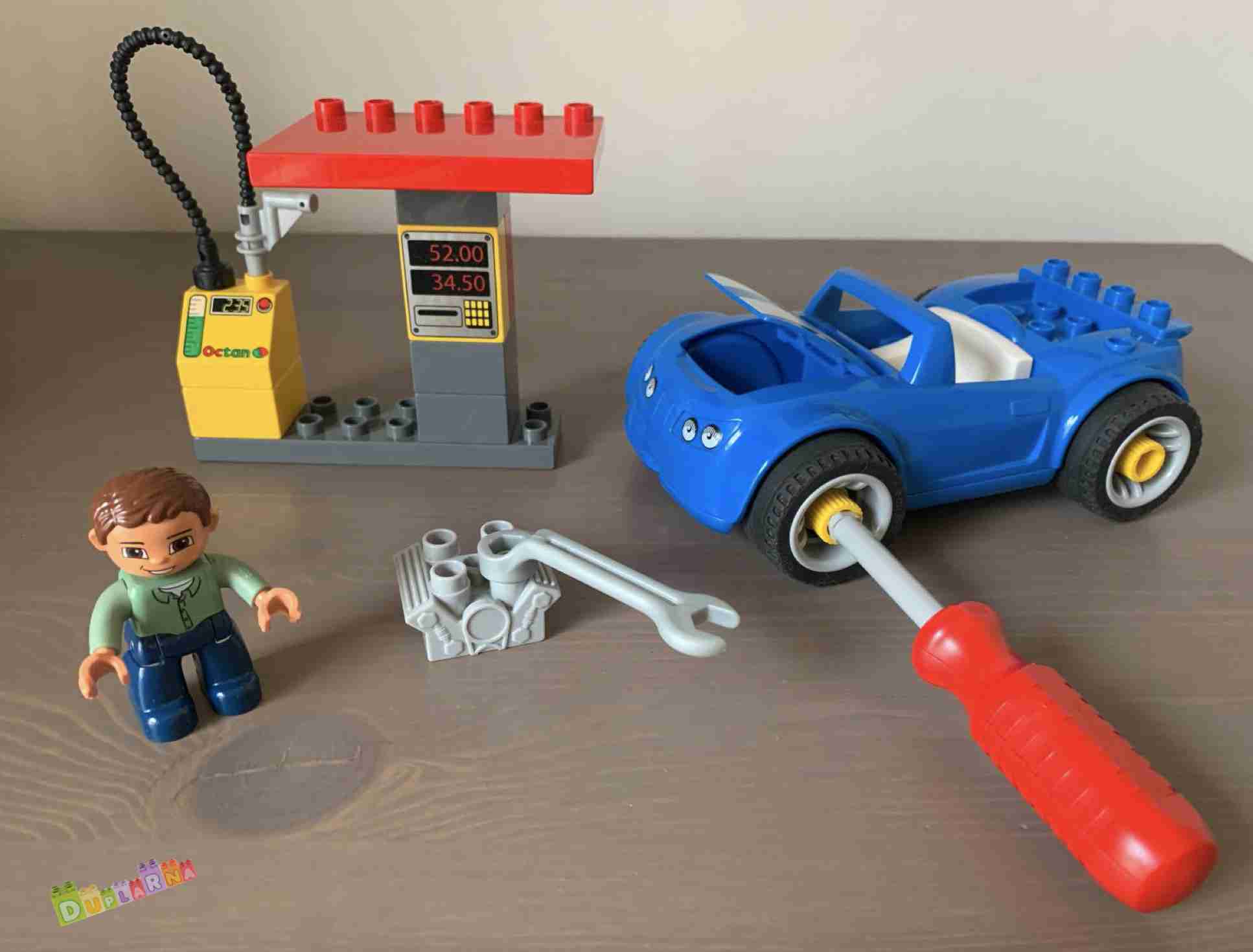 Lego Duplo 5640 - Benzínová stanice - TOOLO šroubovací