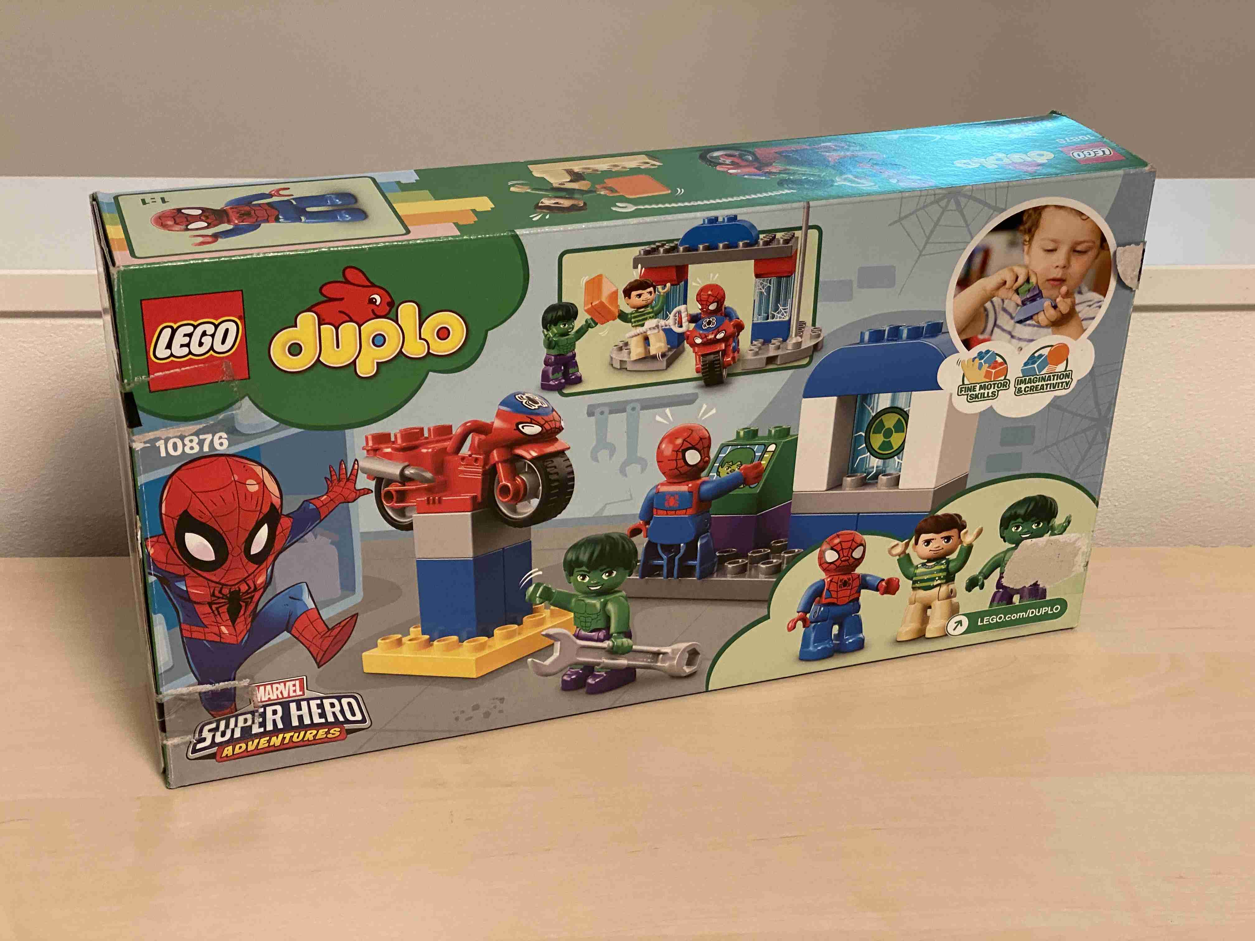 Lego Duplo 10876 - Dobrodružství Spidermana a Hulka