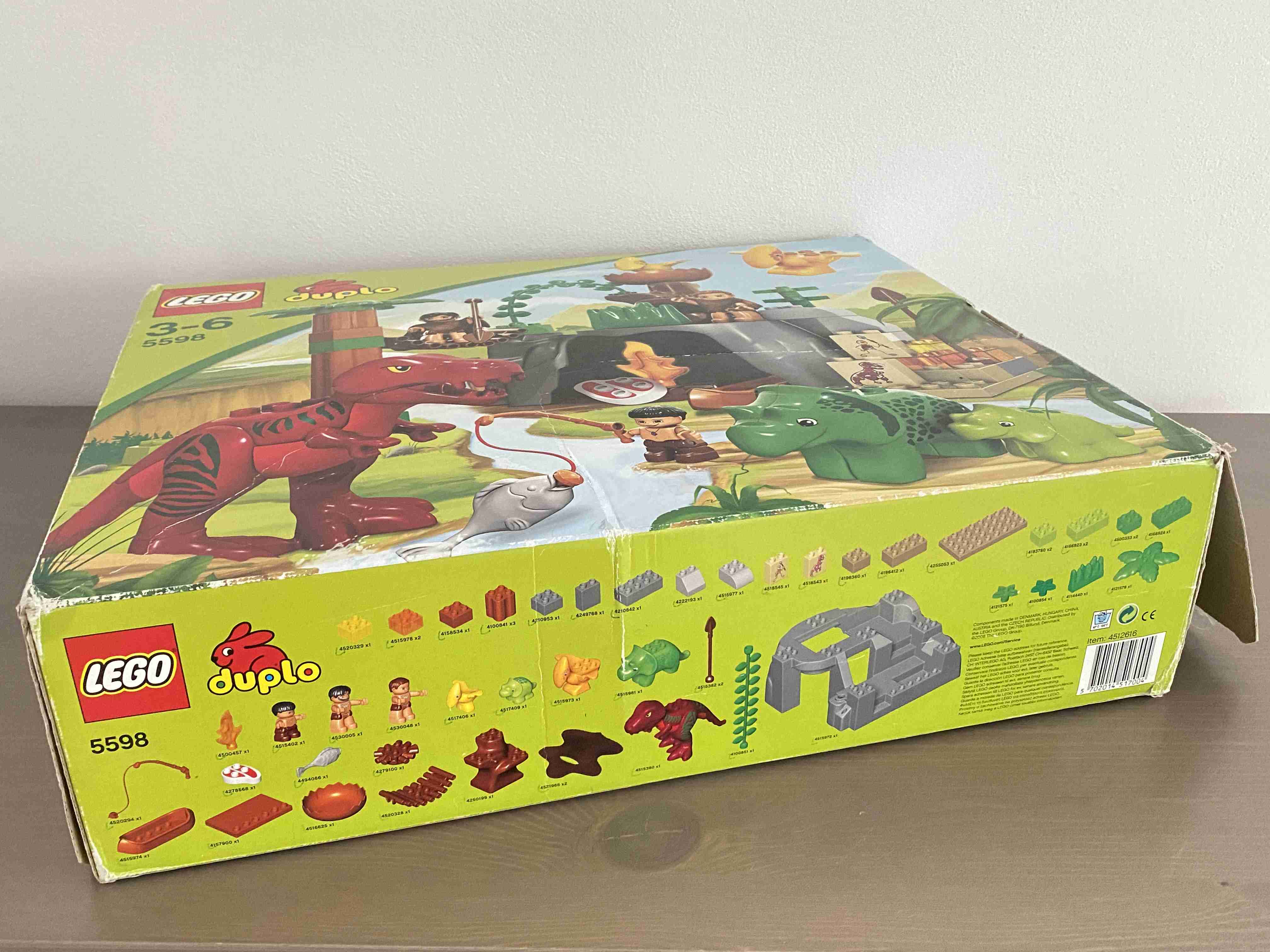 Lego Duplo 5598 - Dino údolí / Dinosauři se skálou
