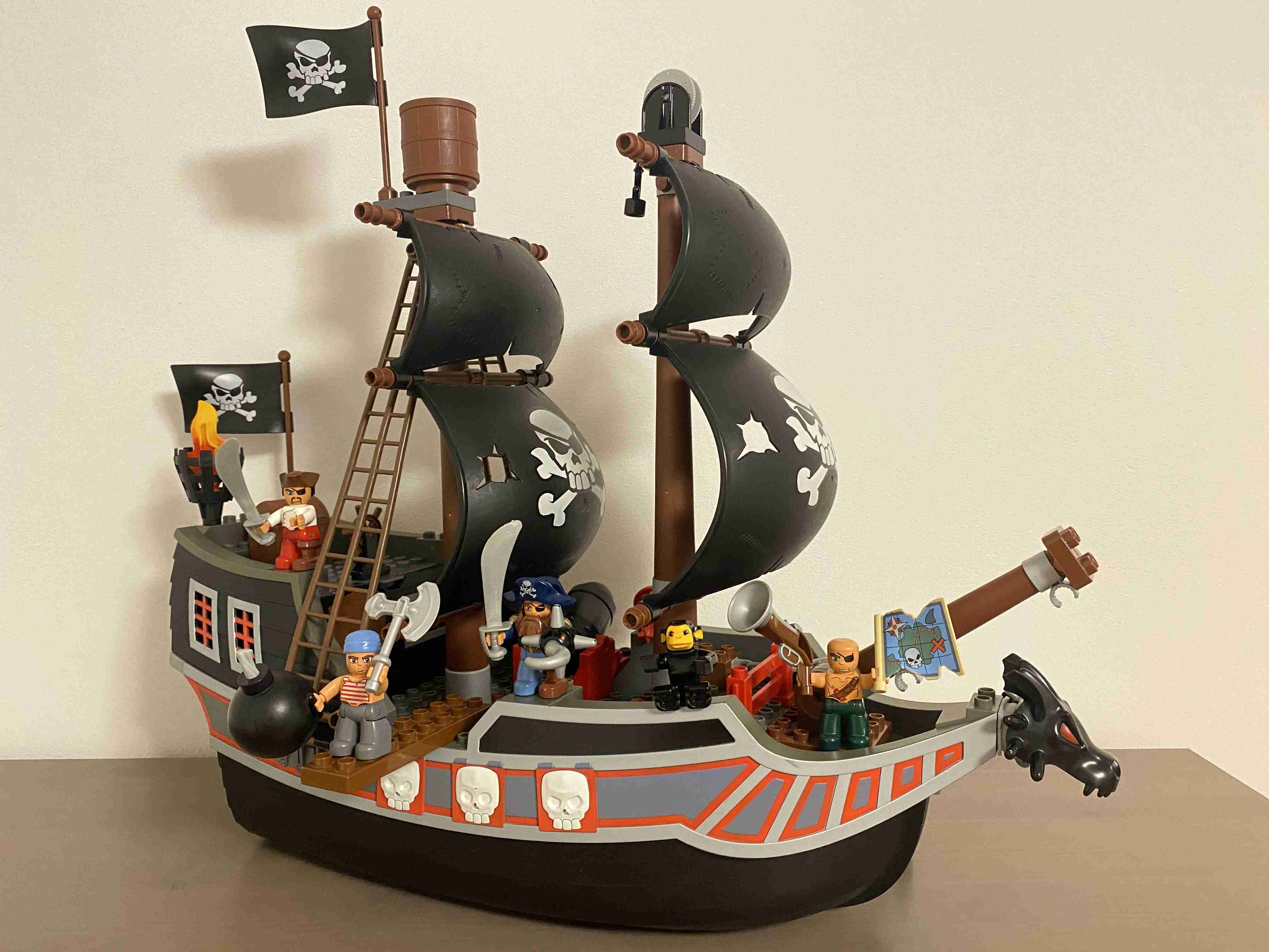 Lego Duplo 7880 - Velká Pirátská loď