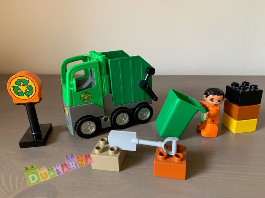 Lego Duplo 4659 - Popelář - Popelářský vůz