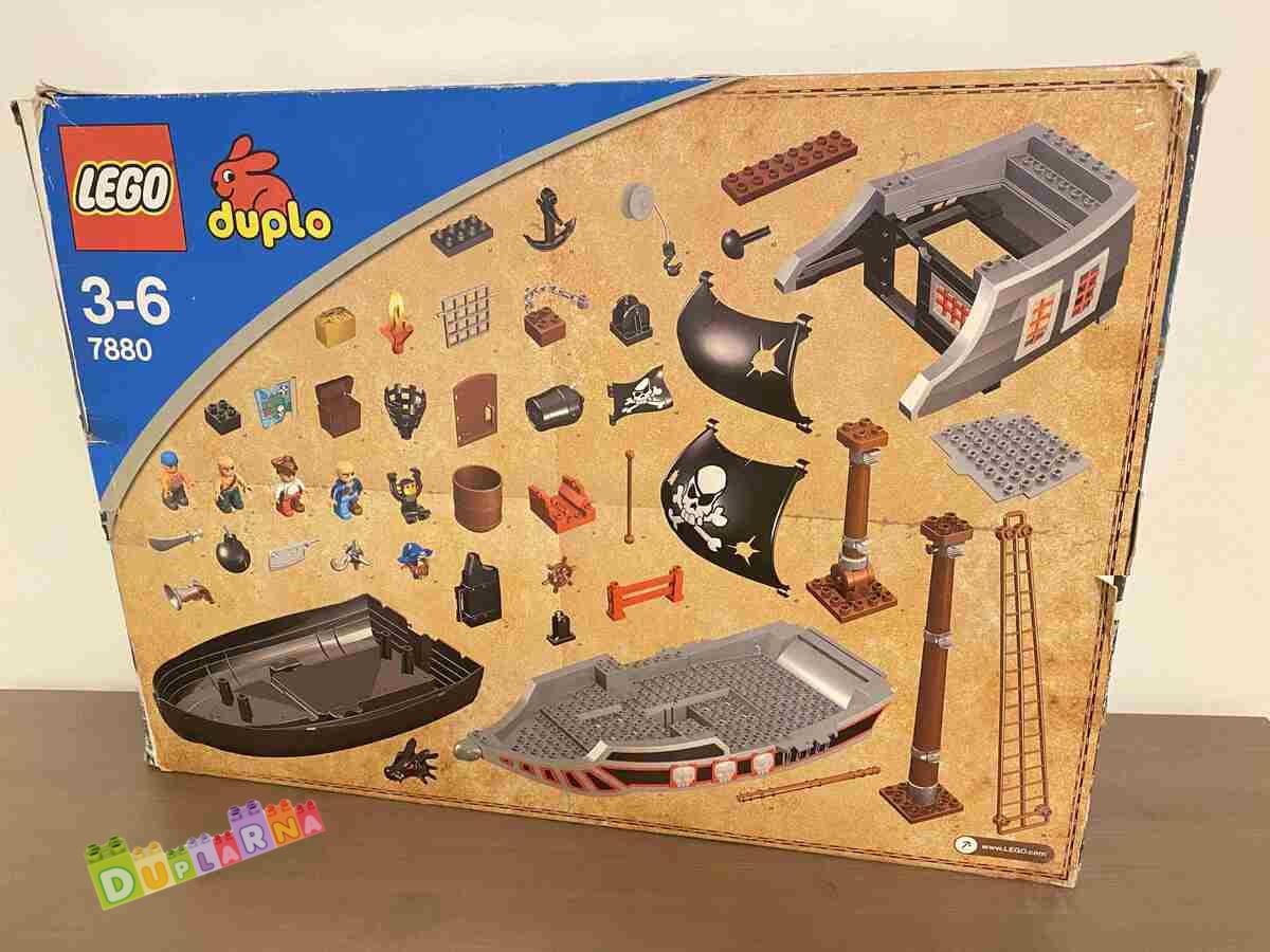 Lego Duplo 7880 - Velká Pirátská loď
