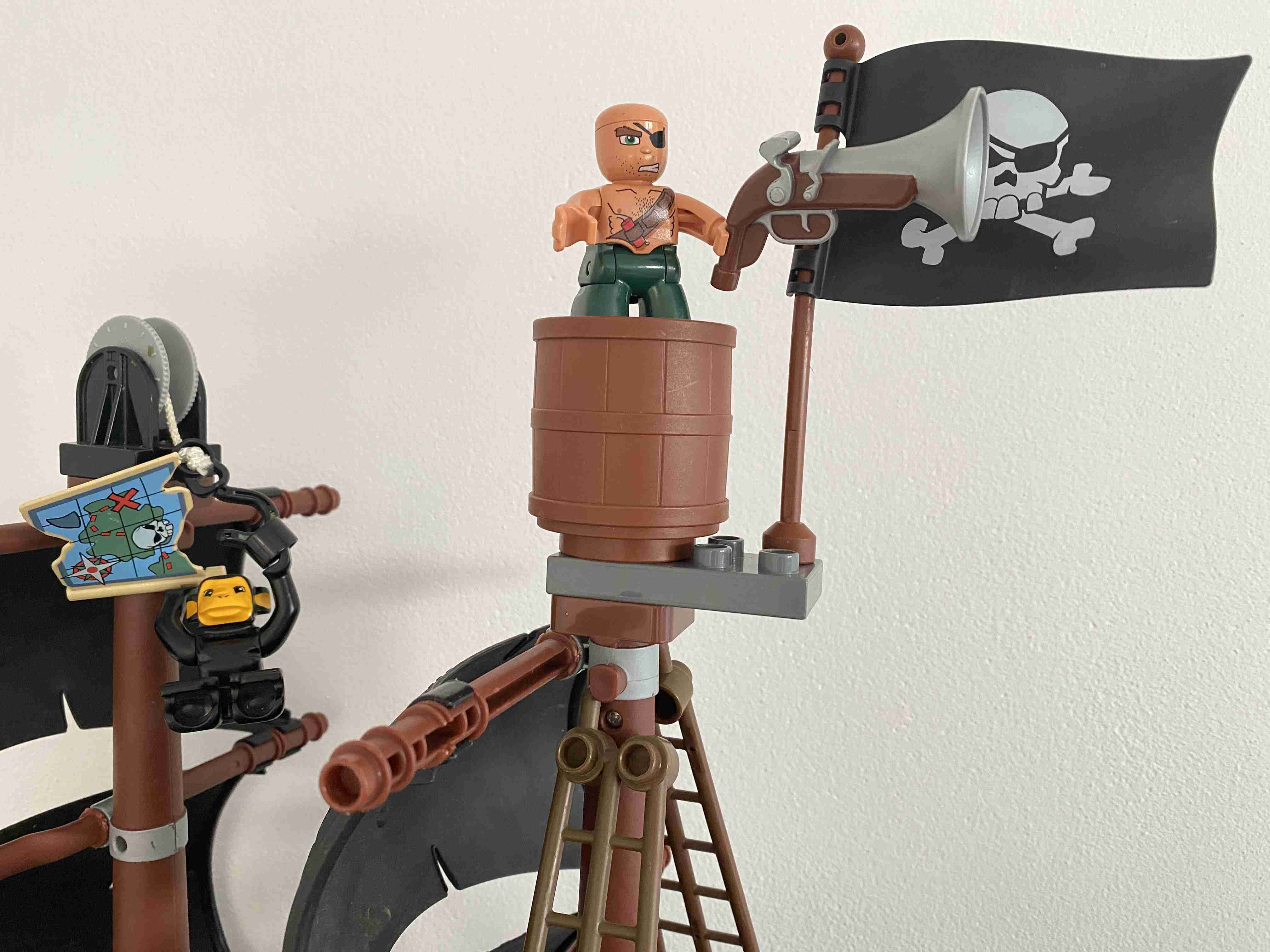 Lego Duplo 7880 - Velká Pirátská loď