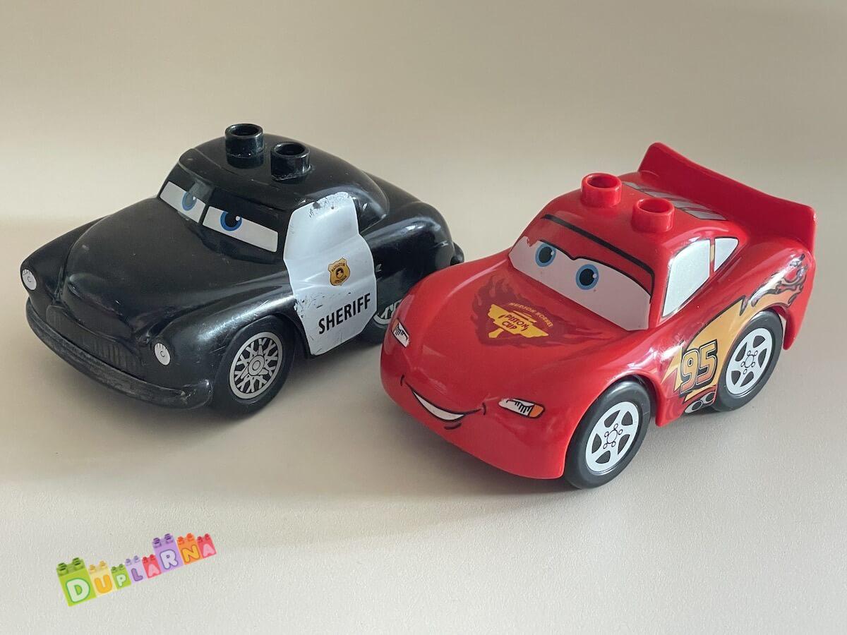 Lego Duplo - Cars - Šerif (Sheriff) + Blesk McQueen (Piston Cup)