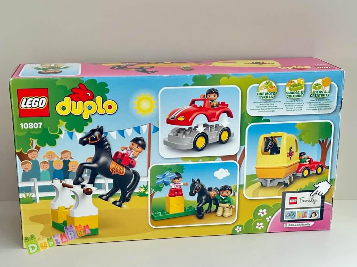 Lego Duplo 10807 - Přívěs pro koně / Převoz koní