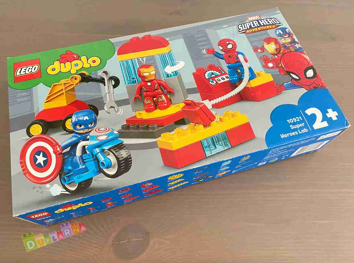 Lego Duplo 10921 - Laboratoř superhrdinů