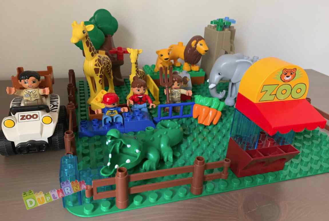 Lego Duplo ZOO + Velká Podložka