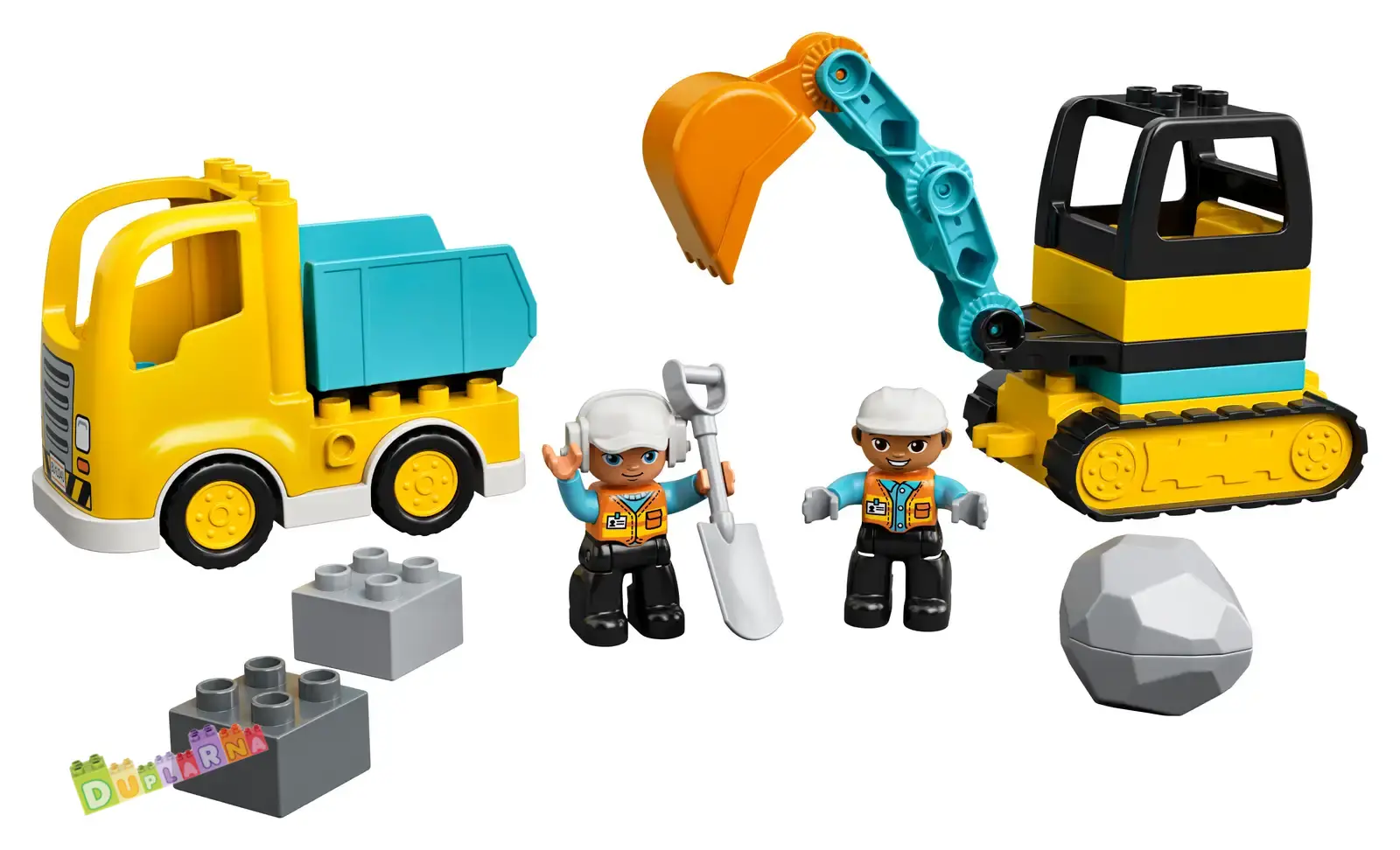 Lego Duplo 10931 - Stavba / Náklaďák a pásový bagr