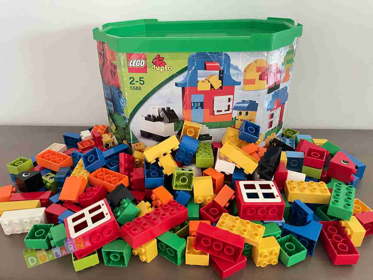 Lego Duplo 5588 - Gigant Box XXL - set kostek 200ks