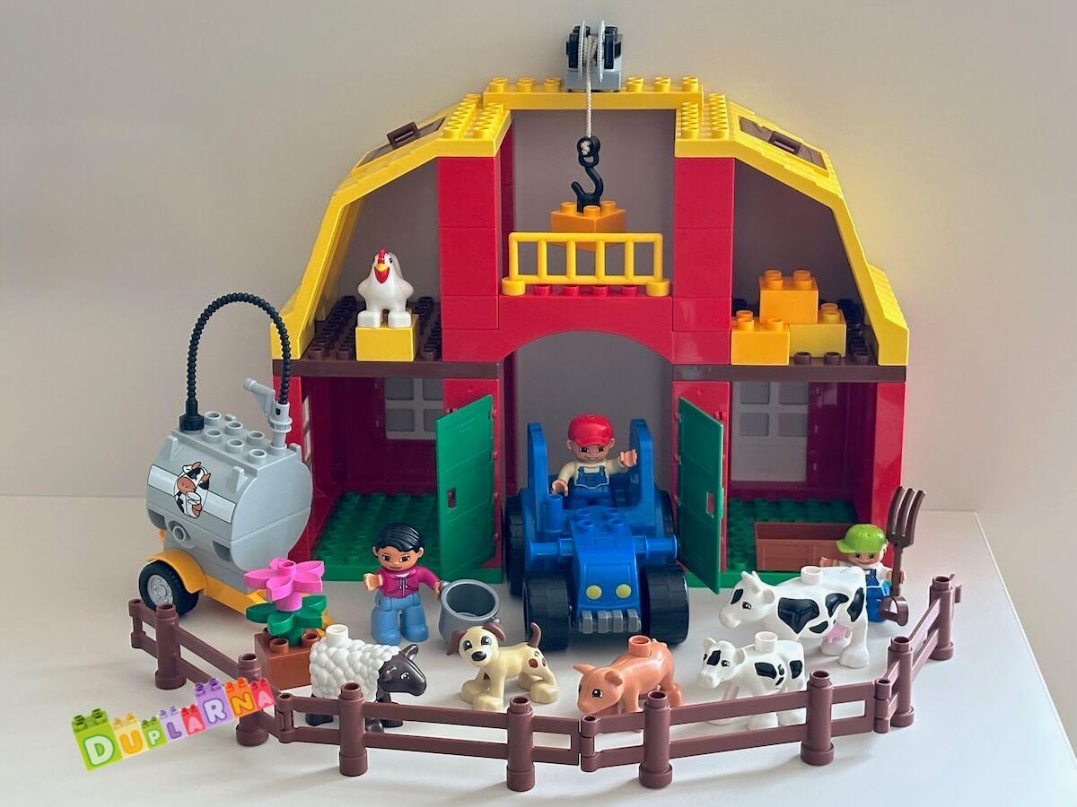 Lego Duplo 5649 - Velká farma, traktor, zvířata