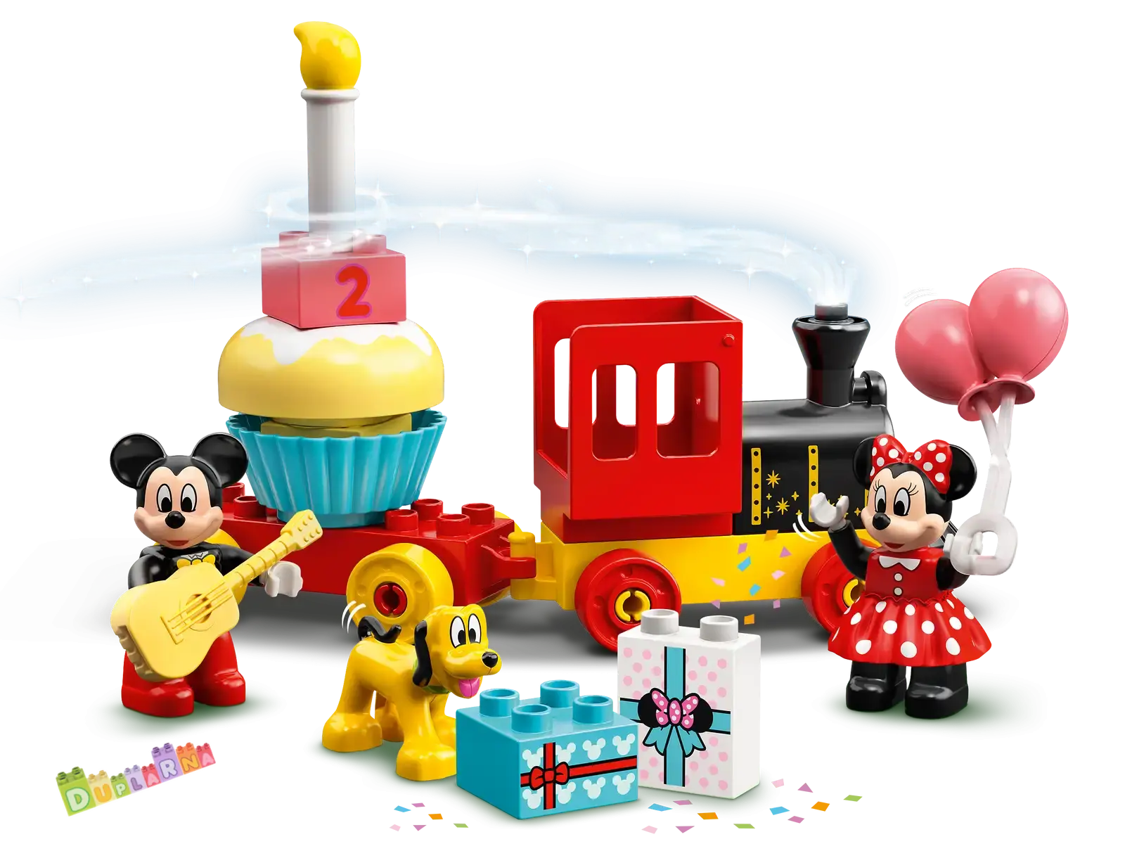 Lego Duplo 10941 - Vláček / Mickey,Minnie a PLUTO narozeninový vlak 