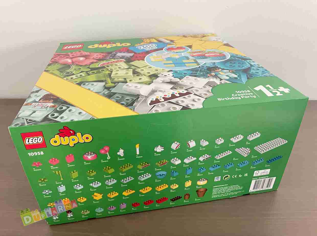 Lego Duplo 10958 - Tvořivý set / Kreativní set kostek 200ks