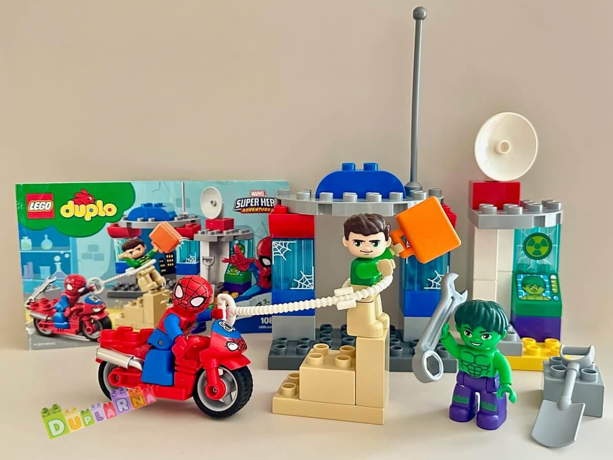 Lego Duplo 10876 - Dobrodružství Spidermana a Hulka