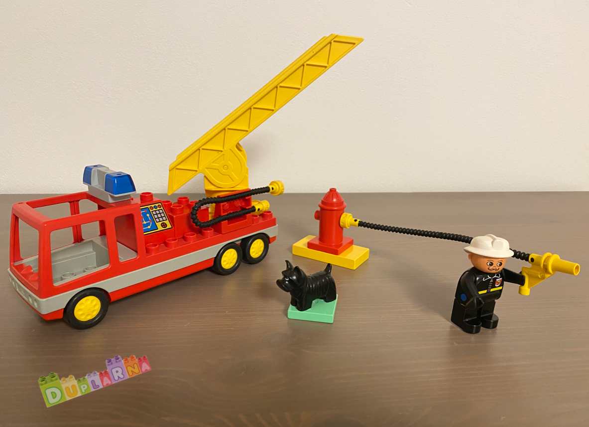 Lego Duplo 2691 - Hasičské auto - Hasiči