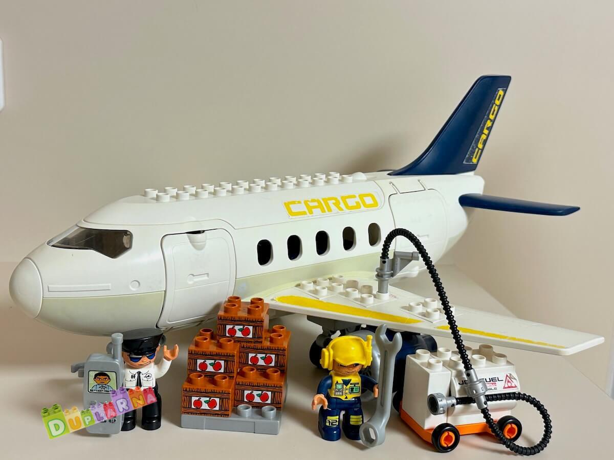 Lego Duplo 7843 - Velké nákladní letadlo CARGO / letiště