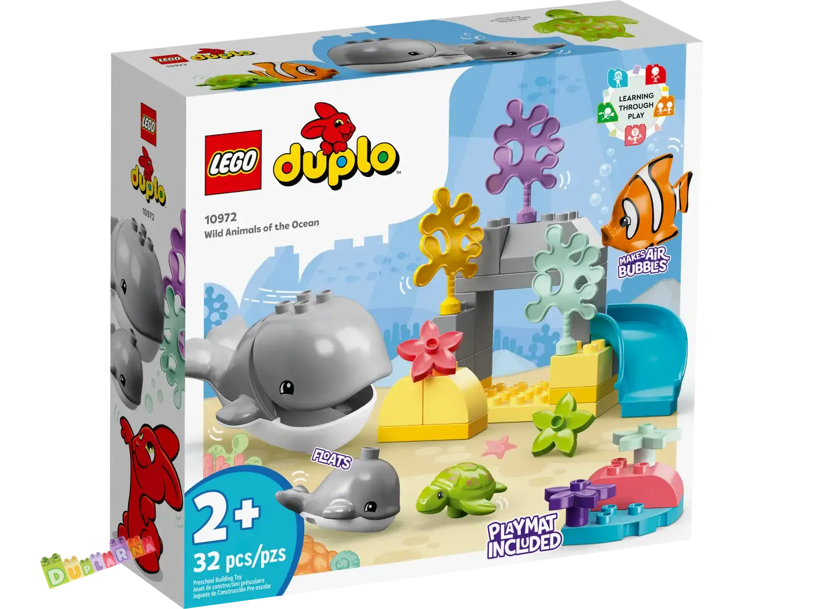 Lego Duplo 10972 - Divoká zvířata oceánů