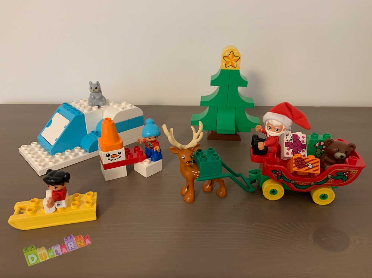 Lego Duplo 10837 - Santovy Vánoce
