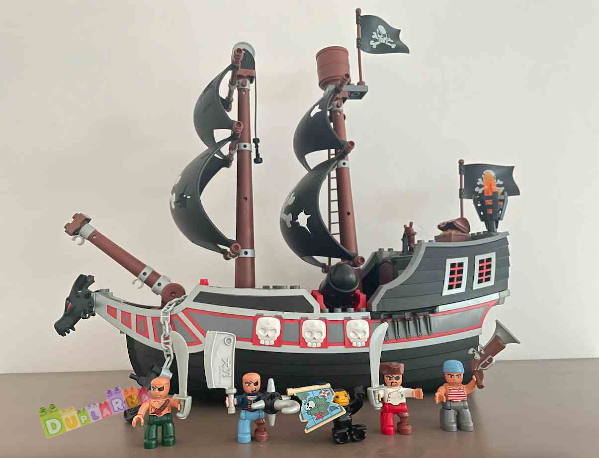 Lego Duplo 7880 - Velká Pirátská loď