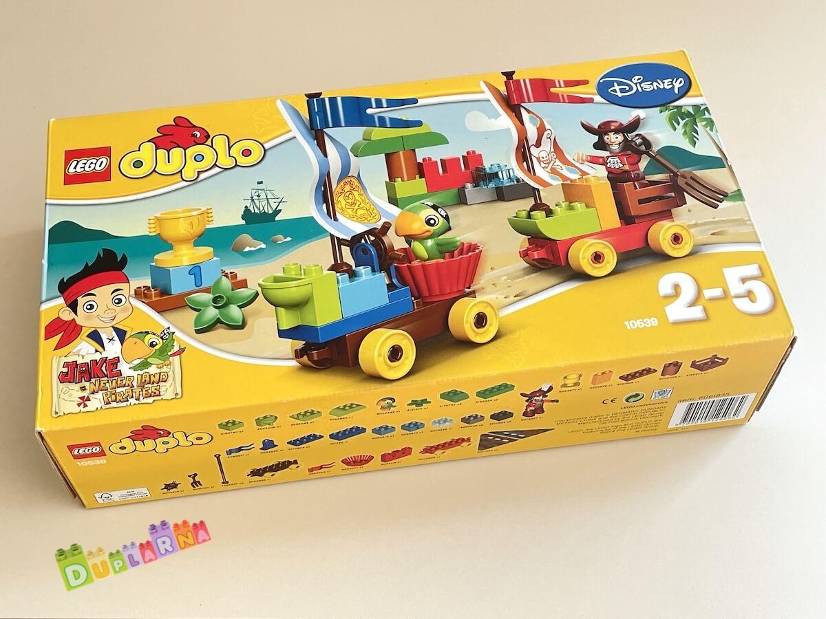 Lego Duplo 10539 - Pirát Jake - Závody na pláži