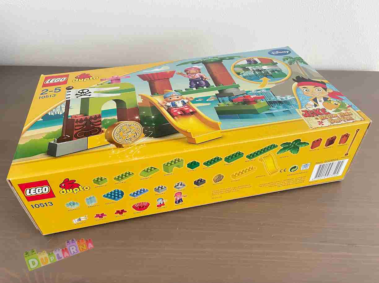 Lego Duplo 10513 - Pirát Jake - Skrýš Země Nezemě