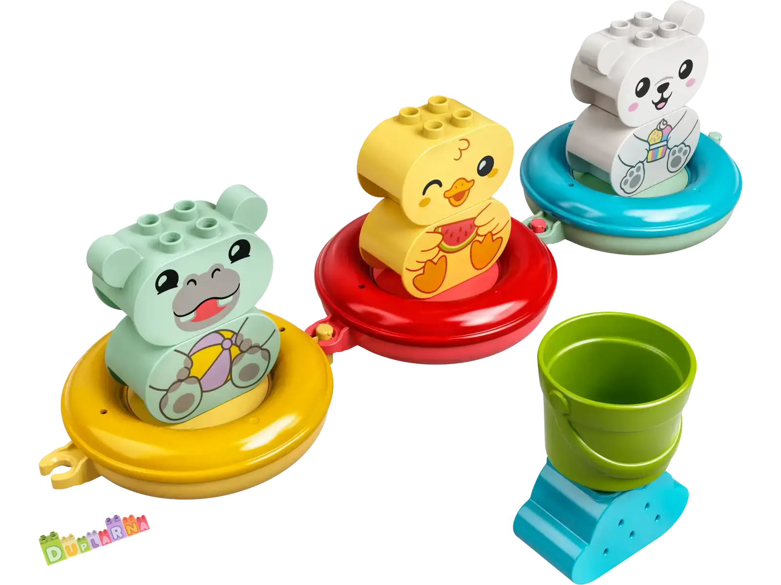 Lego Duplo 10965 - Legrace ve vaně: Plovoucí vláček se zvířátky / do vany