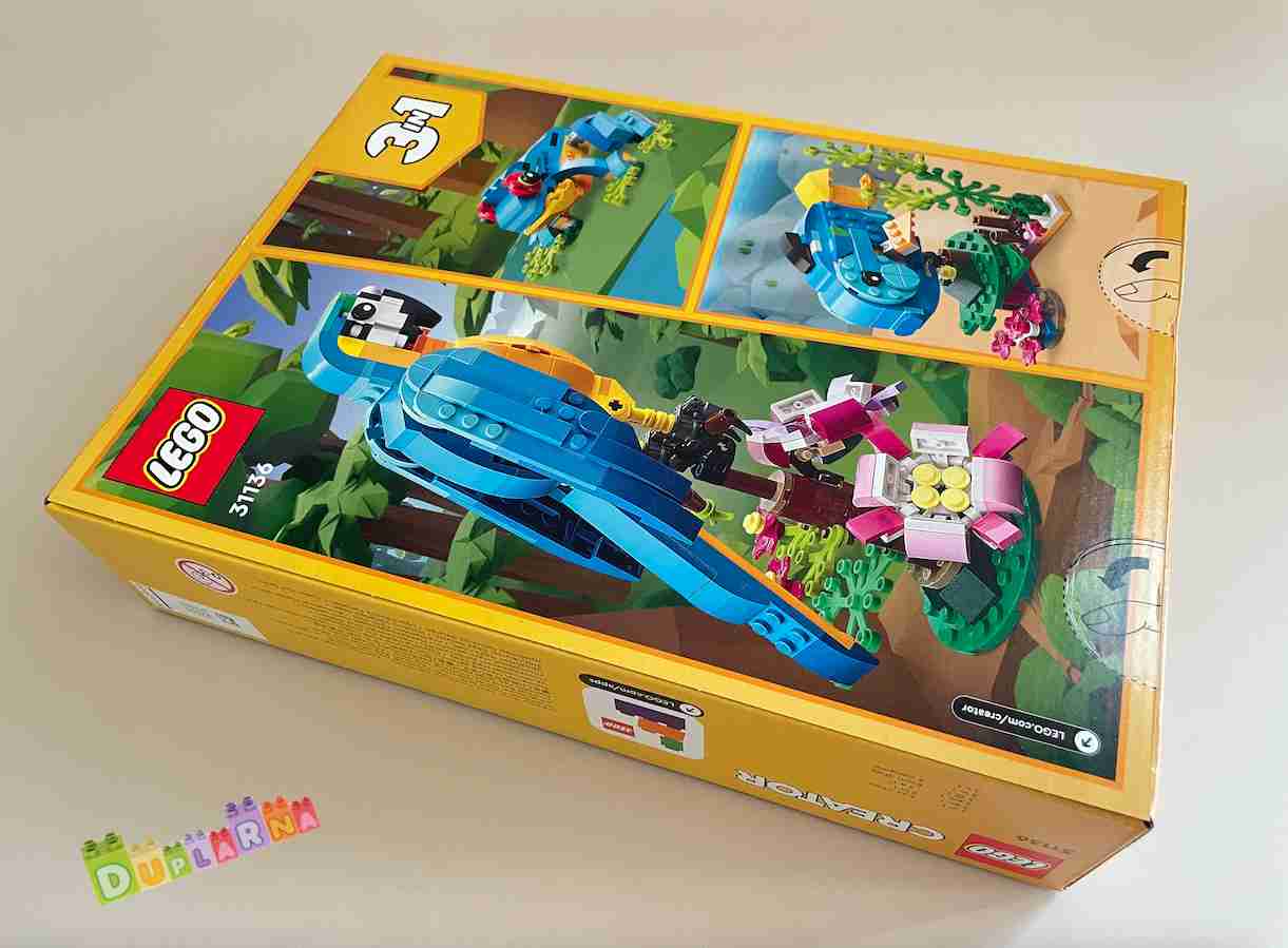 Lego Creator 31136 - Exotický papoušek 3v1