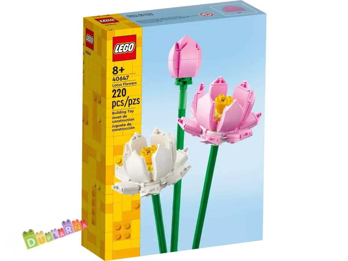 Lego Botanicals 40647 - Lotosové květy / Kytka
