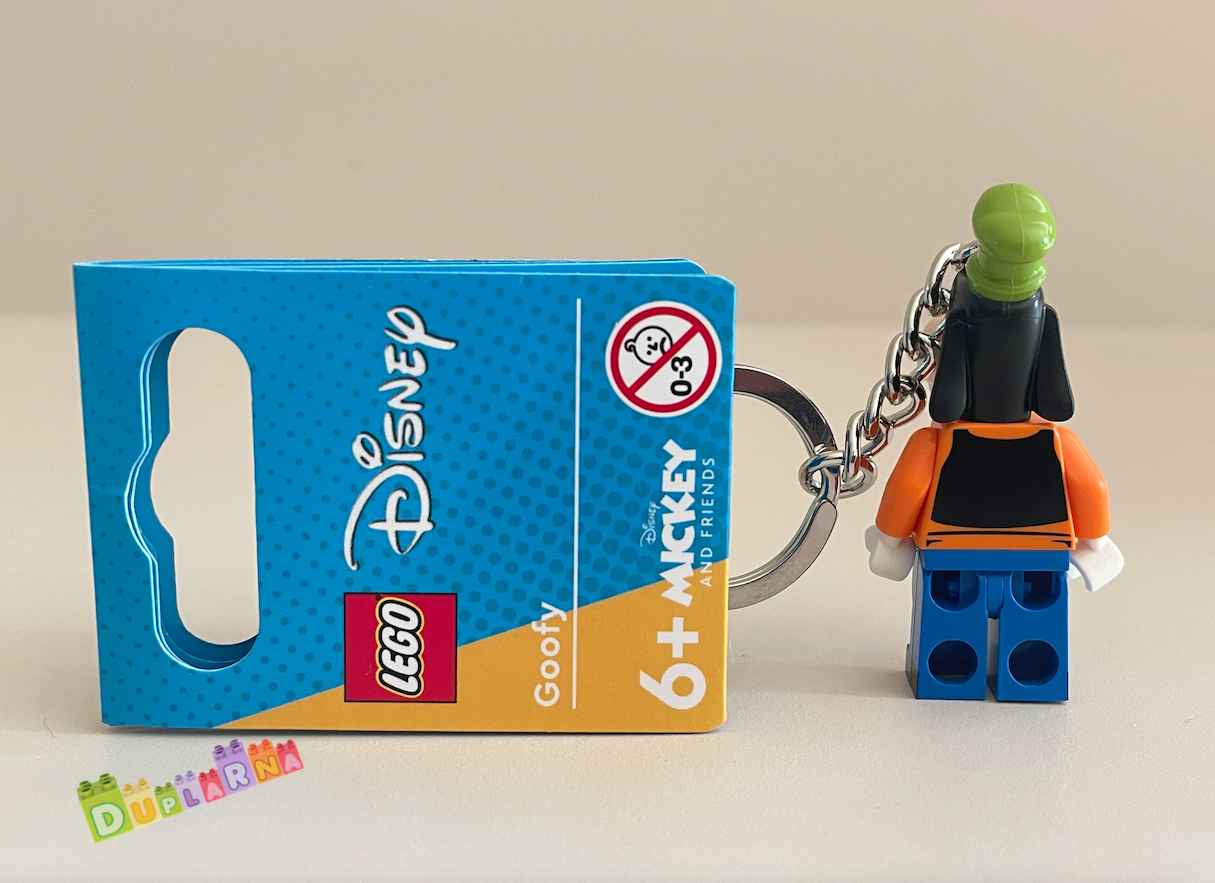 Lego Disney 854196 klíčenka – Přívěsek na klíče – Goofy