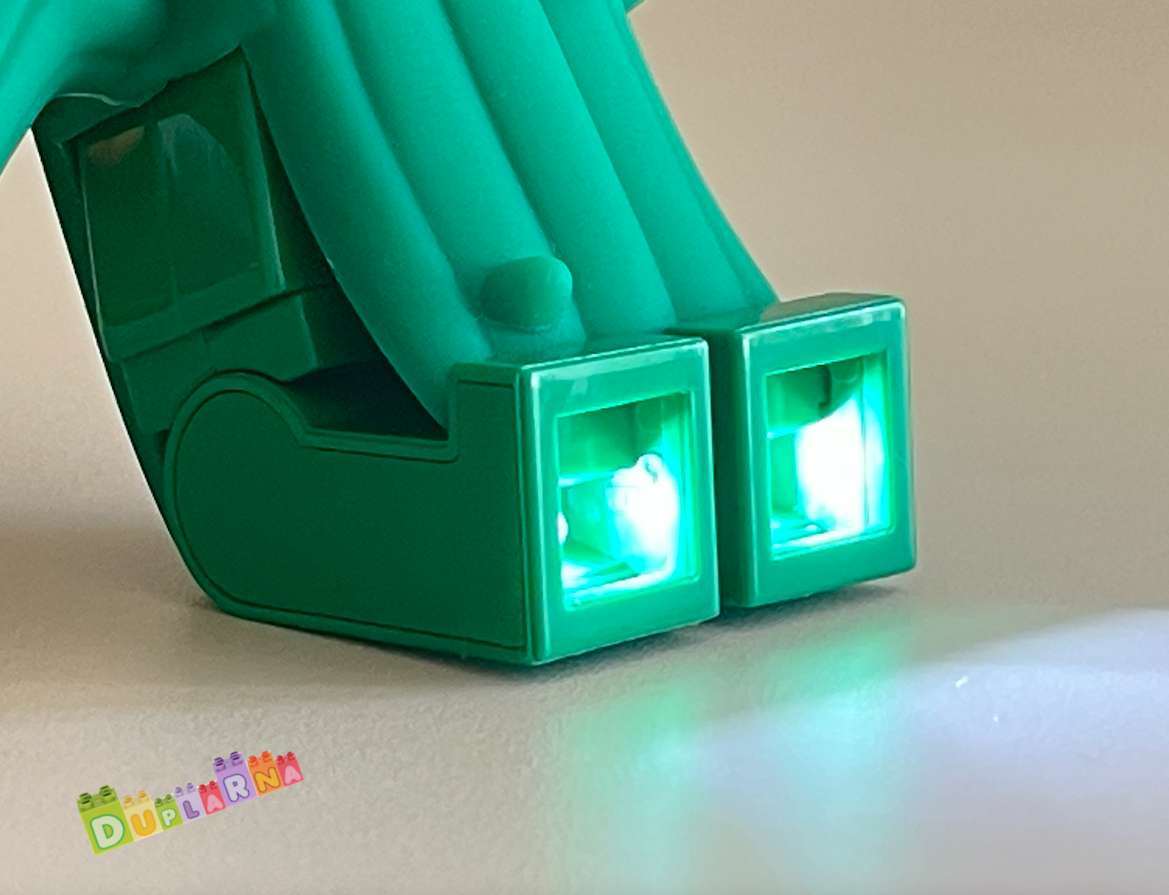 Lego svíticí klíčenka - Světlo na klíče – Kaktus
