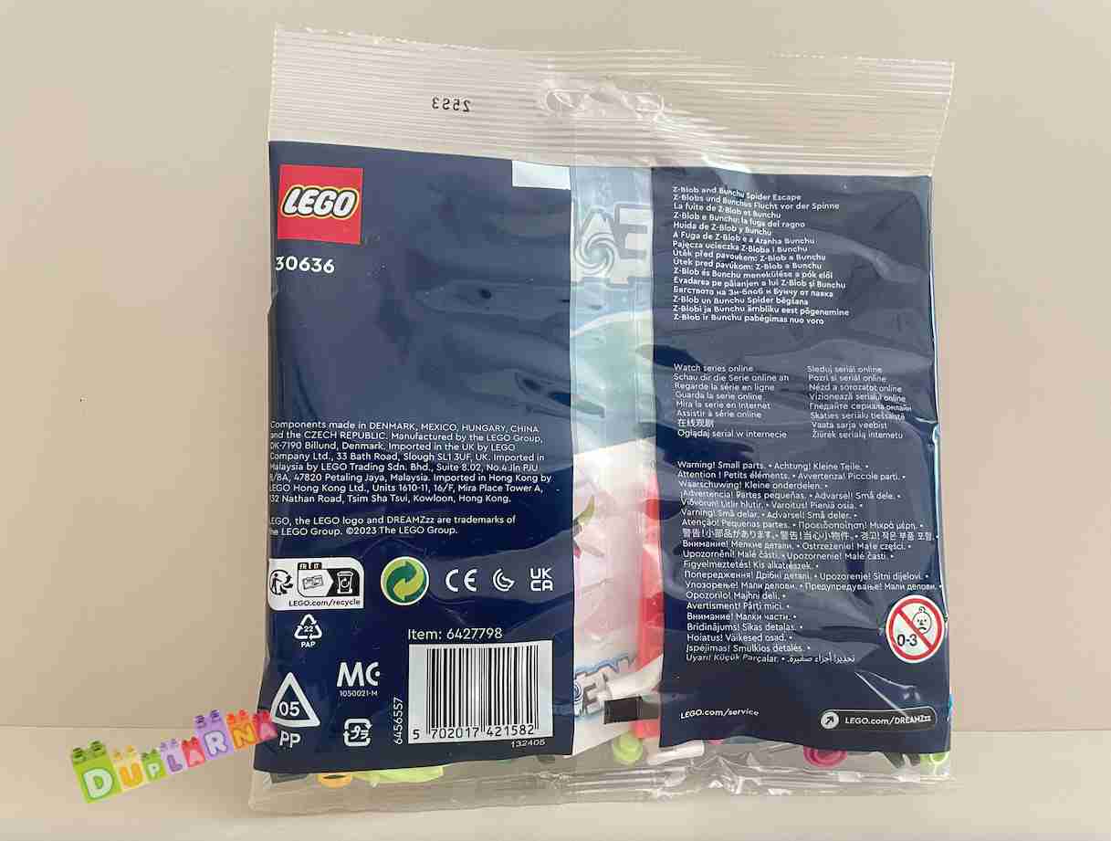Lego DREAMZzz 30636 - Útěk před pavoukem: Z-Flek a Bunchu