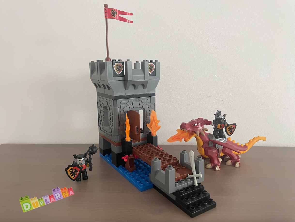 Lego Duplo 4776 Dračí věž - hrad s velkým drakem