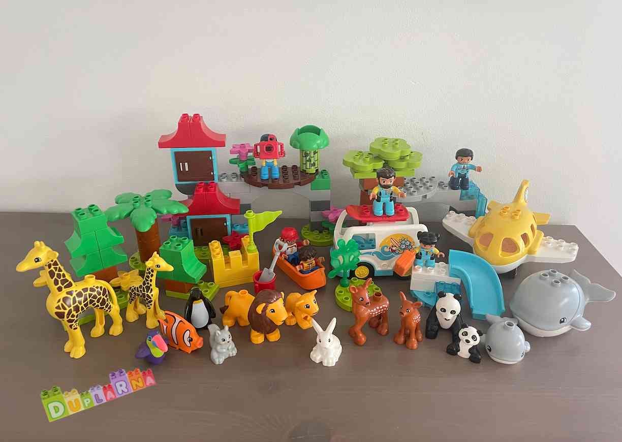 Lego Duplo 10907 - Divoká zvířata světa