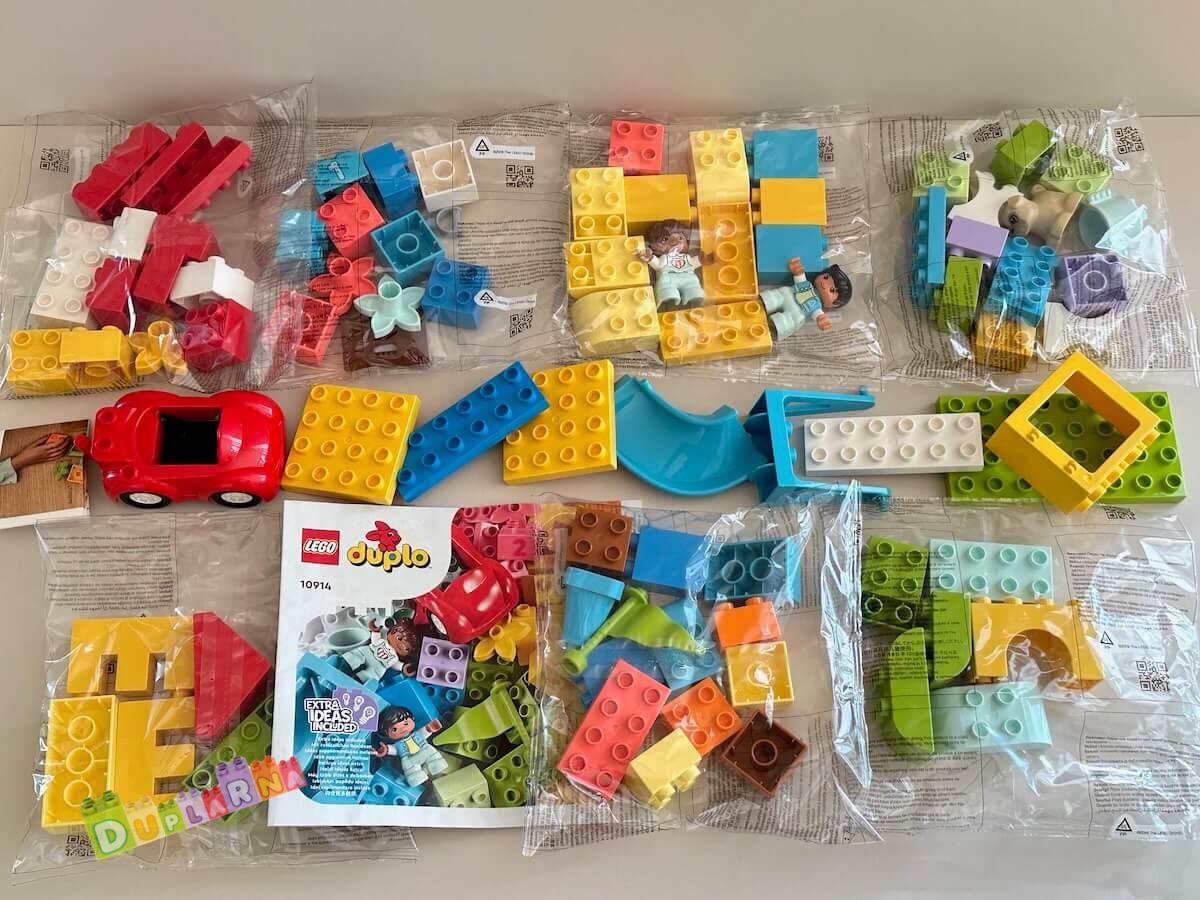 Lego Duplo 10914 - Velký set 85ks s kostkami / Hřiště