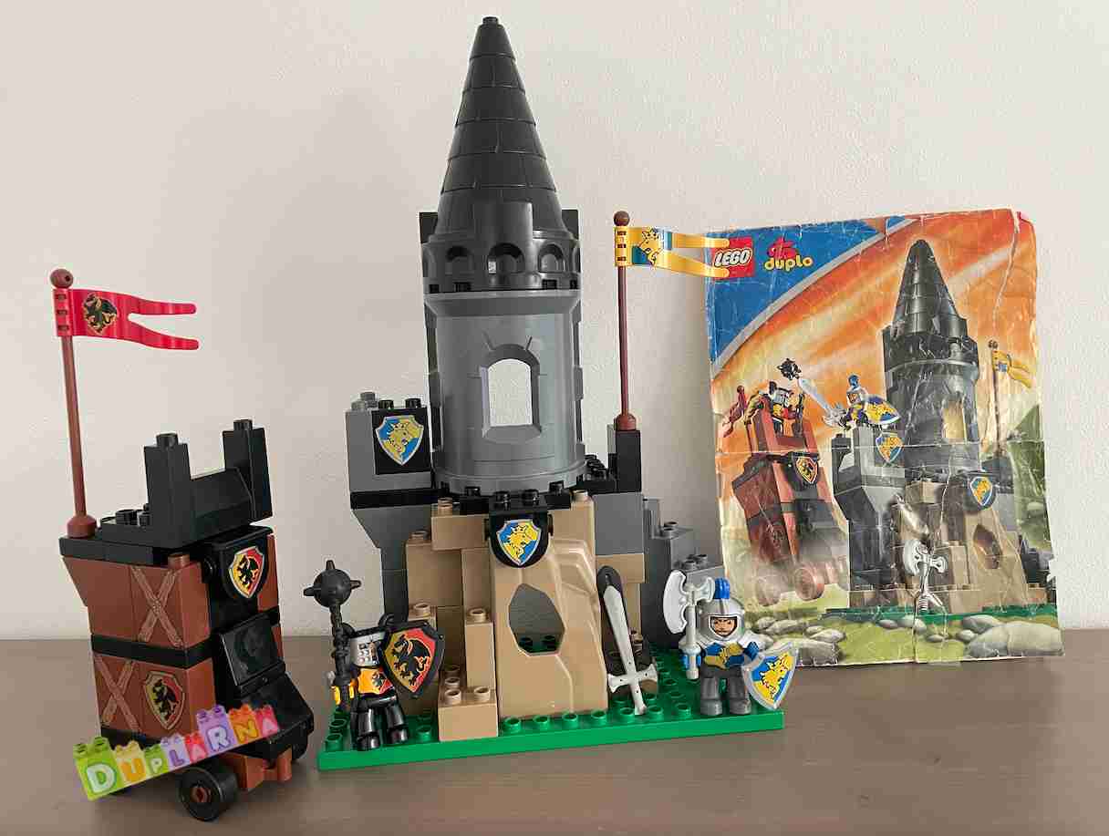 Lego duplo 4779 - Hrad - Rytíři - Dobytí věže